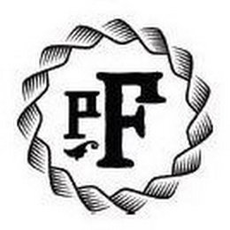 P F logo