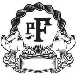 P F logo