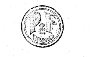P & F BRAND logo