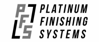 P F S PLATINUM FINISHING SYSTEMS logo