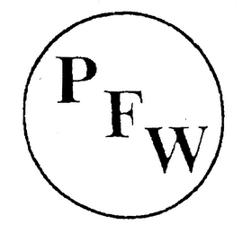 P F W logo