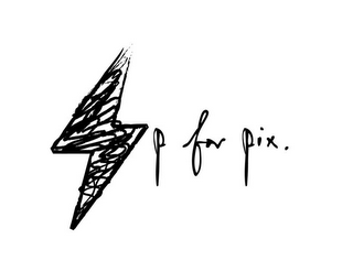 P FOR PIX. logo
