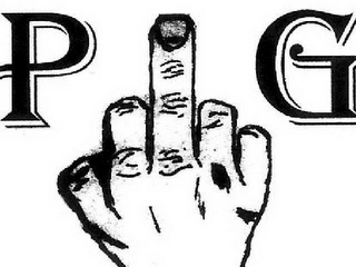 P G logo