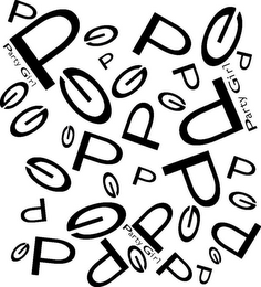 P G PARTY GIRL logo