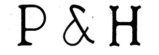 P & H logo