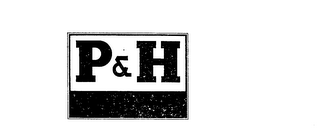 P & H logo