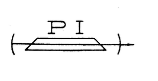 P I logo
