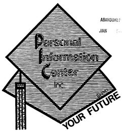 P I C PERSONAL INFORMATION CENTER INC. YOUR FUTURE logo