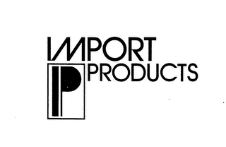 P IMPORT PRODUCTS logo
