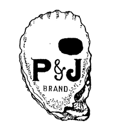P & J BRAND logo