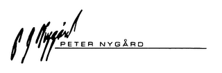 P J NYGARD PETER NYGARD logo