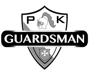P K GUARDSMAN logo