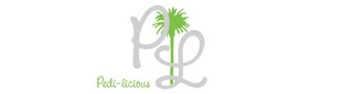 P L PEDI-LICIOUS logo