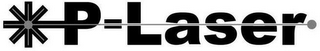 P-LASER logo