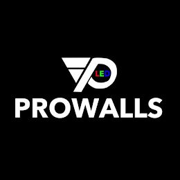 P LED PROWALLS logo
