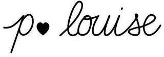 P LOUISE logo