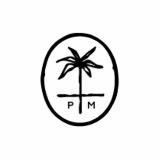 P M logo