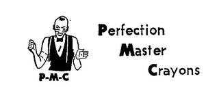 P-M-C PERFECTION MASTER CRAYONS logo