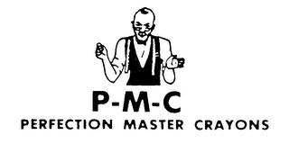 P-M-C PERFECTION MASTER CRAYONS logo