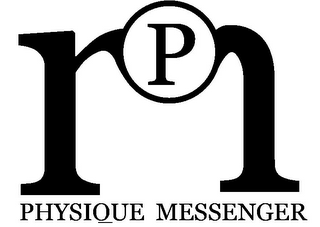 P M PHYSIQUE MESSENGER logo