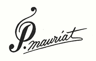 P. MAURIAT logo