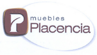 P MUEBLES PLACENCIA logo