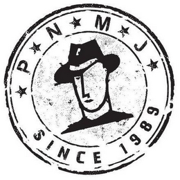 P N M J SINCE 1989 logo