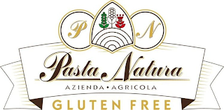 P N PASTA NATURA AZIENDA · AGRICOLA GLUTEN FREE logo