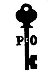 P & O logo