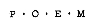P-O-E-M logo
