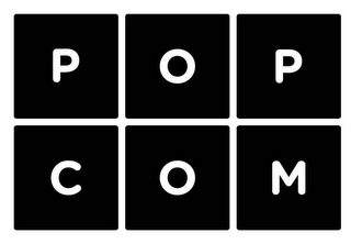 P O P C O M logo