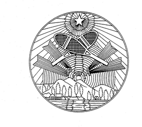 P OF A logo