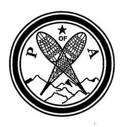 P OF A logo