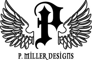 P P. MILLER DESIGNS logo