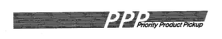 P P P PRIORITY PRODUCT PICKUP logo
