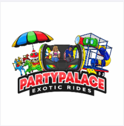 P P PARTYPALACE EXOTIC RIDES logo