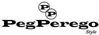 P P PEGPEREGO STYLE logo