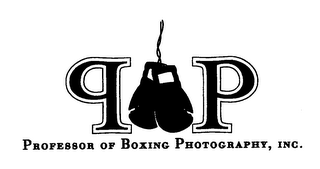 P P PROFESSOR OF BOXING PHOTOGRAPHY, INC. logo