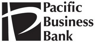 P PACIFIC BUSINESS BANK logo