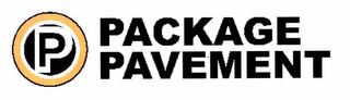 P PACKAGE PAVEMENT logo