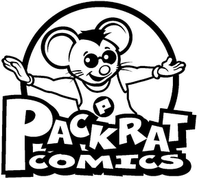 P PACKRAT COMICS logo