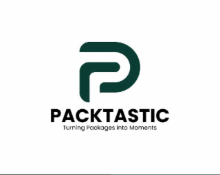 P PACKTASTIC TURNING PACKAGES INTO MOMENTS logo