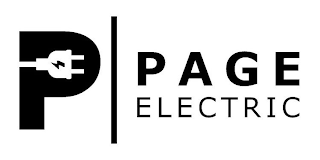 P PAGE ELECTRIC logo