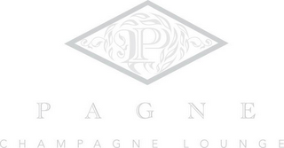P PAGNE CHAMPAGNE LOUNGE logo