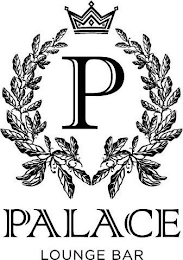 P PALACE LOUNGE BAR logo