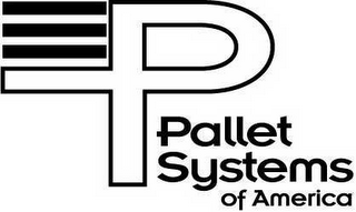 P PALLET SYSTEMS OF AMERICA logo