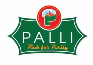 P PALLI PICK FOR PURITY logo