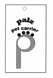P PALZ PET CARRIER logo