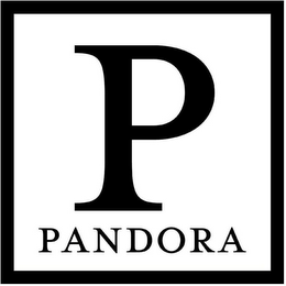 P PANDORA logo