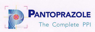 P PANTOPRAZOLE THE COMPLETE PPI logo